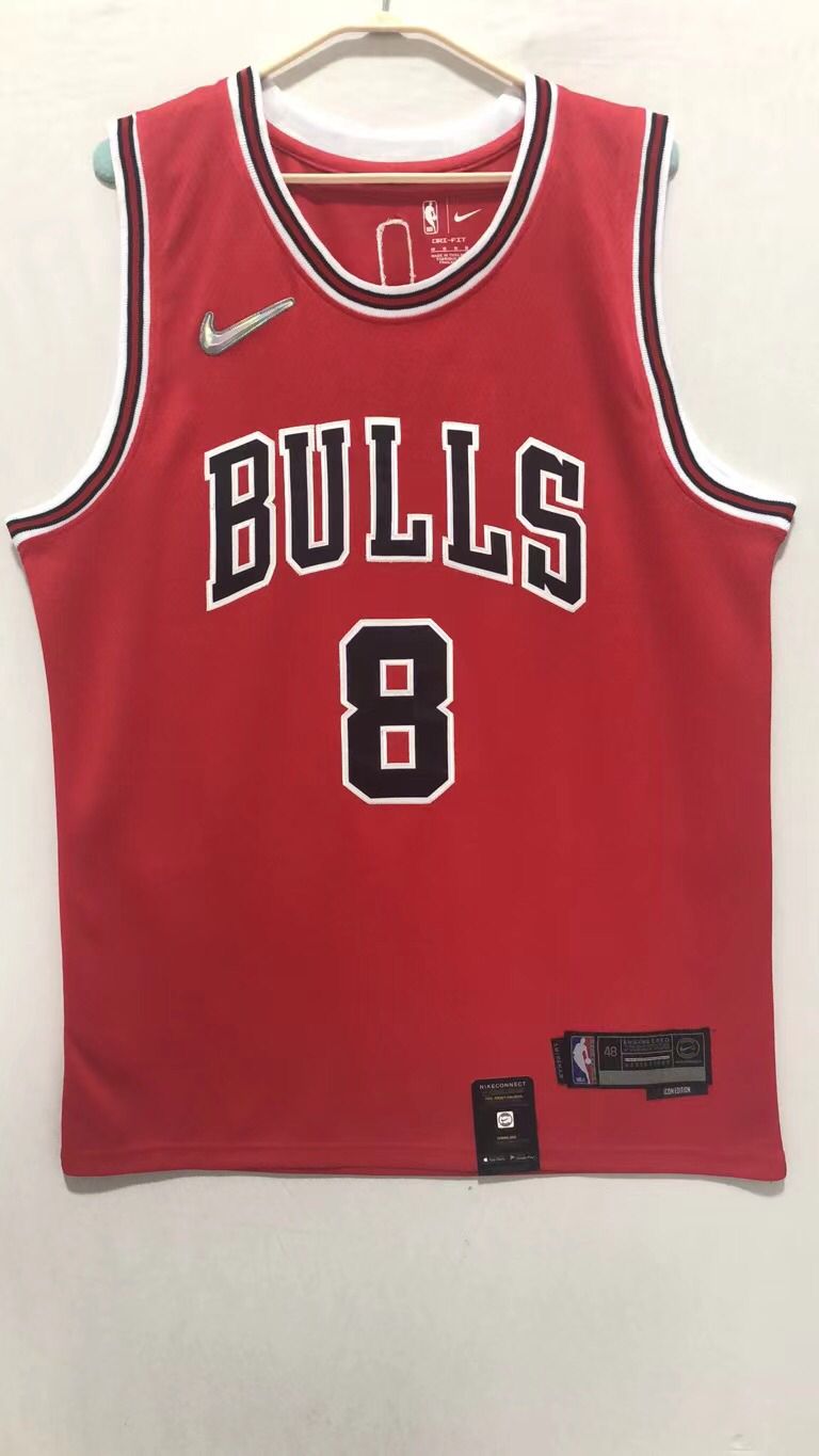 2022 Men Chicago Bulls #8 Lavine Red NBA Nike Jerseys->chicago bulls->NBA Jersey